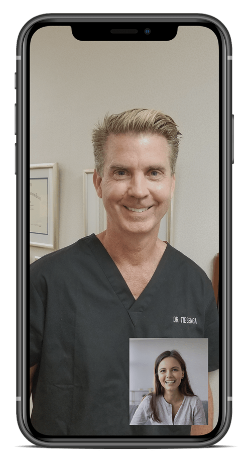 Dr Tiesenga on Iphone