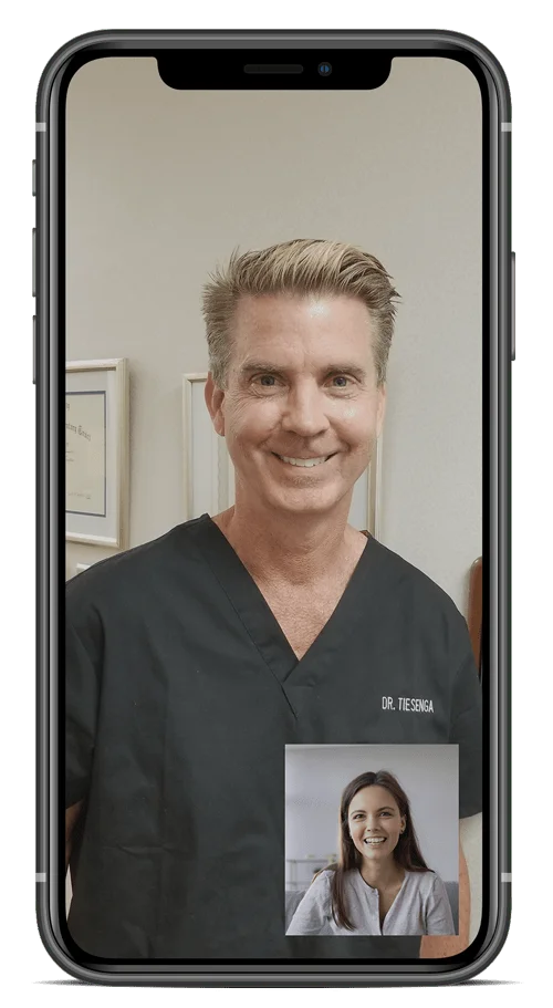 Dr Tiesenga on Iphone